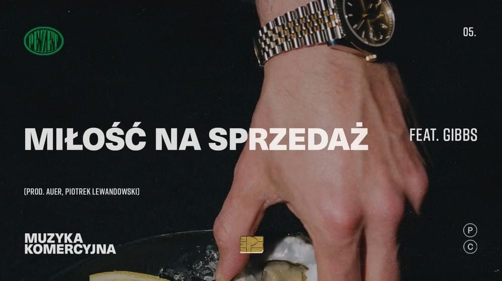 Album cover art for "Miłość na sprzedaż" by Pezet & Gibbs