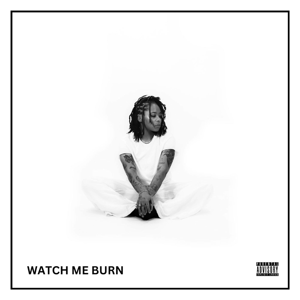 Album cover art for "Watch Me Burn" by Kodie Shane