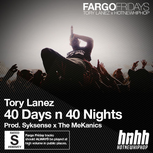 Album cover art for "40 Days n 40 Nights" by Tory Lanez