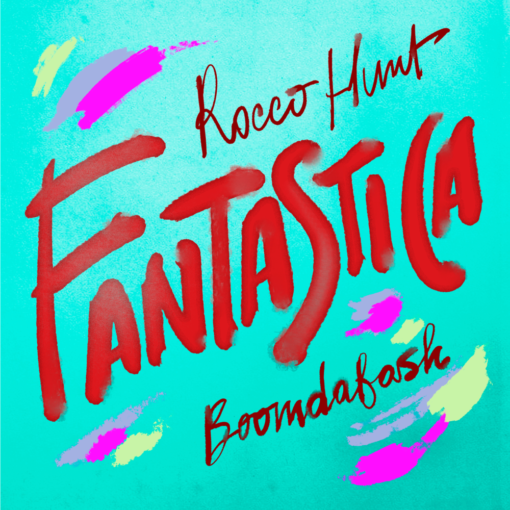 Album cover art for "Fantastica" by Rocco Hunt