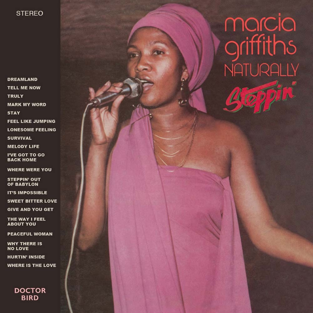 Album cover art for "Tell Me Now" by Marcia Griffiths