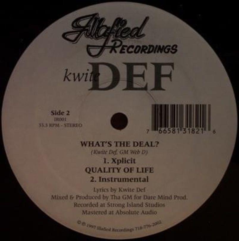 Album cover art for "What’s the Deal? (Xplicit)" by Kamackeris