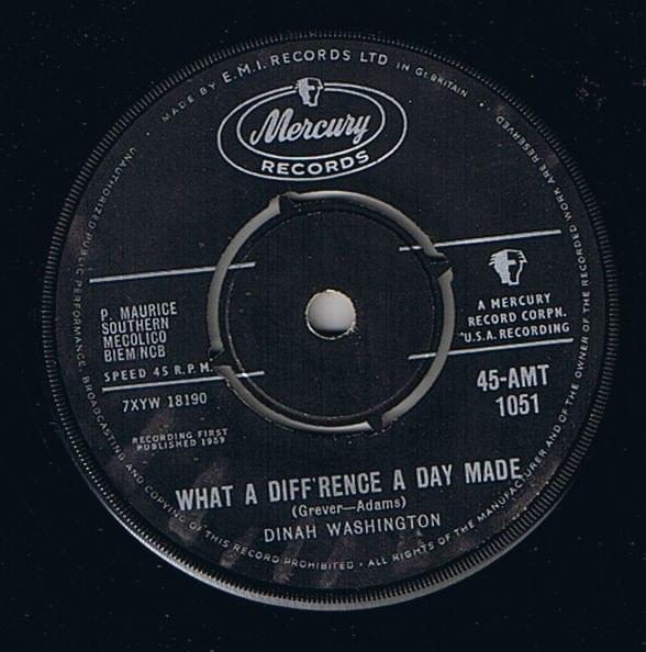 What a Diff’rence a Day Made by Dinah Washington