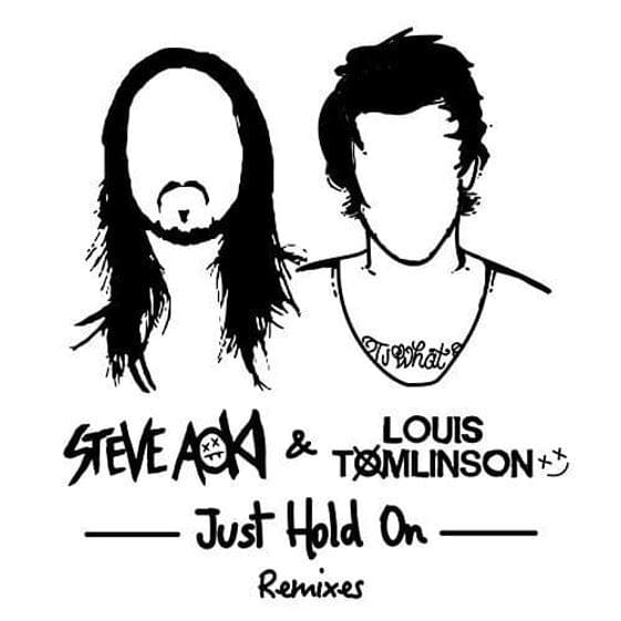 Album cover art for "Just Hold On (DVBBS Remix)" by Steve Aoki