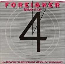 Album cover art for "Break It Up" by Foreigner