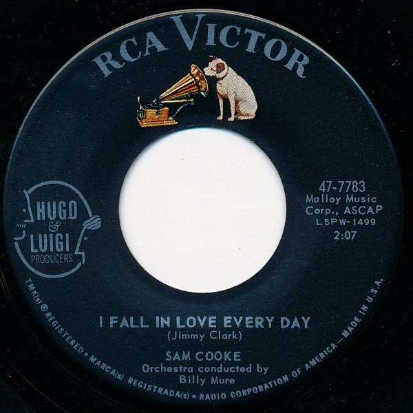 Album cover art for "I Fall In Love Every Day" by Sam Cooke