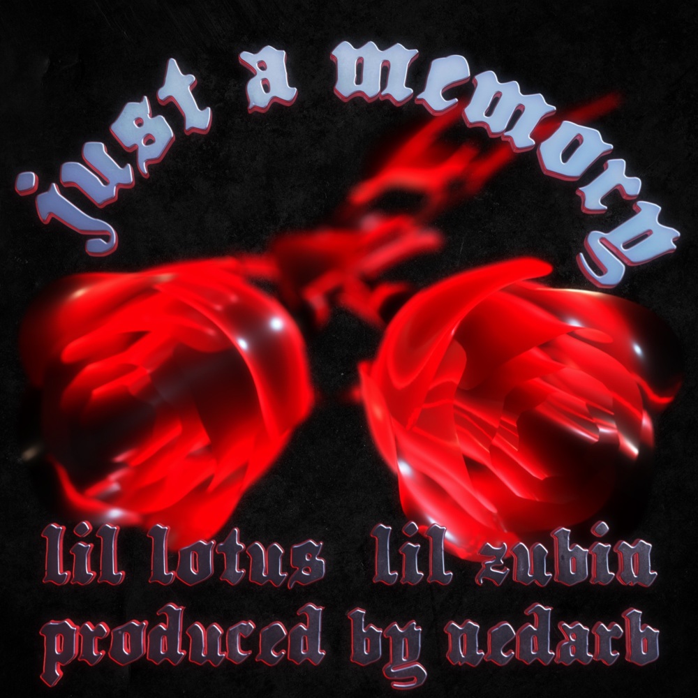 Album cover art for "Just a Memory" by LiL Lotus & Zubin