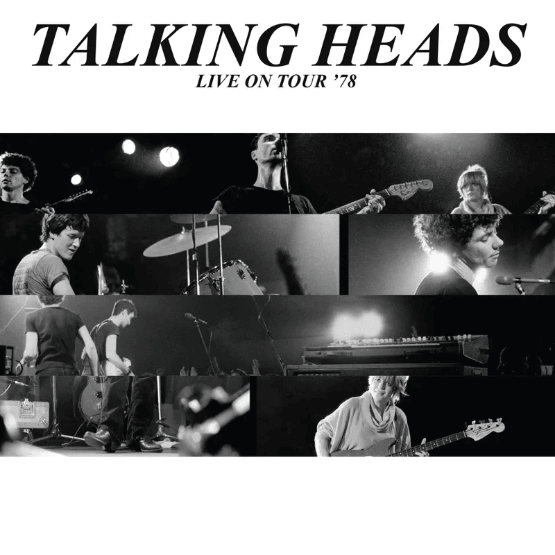 Album cover art for "New Feeling (Live at the Agora, Cleveland, Ohio, 1978)" by Talking Heads
