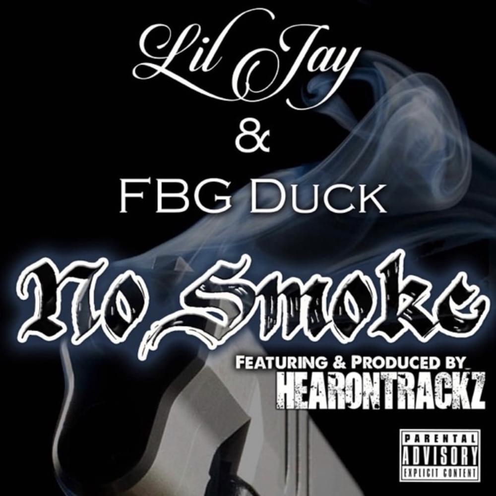 Album cover art for "No Smoke" by FBG Duck & King Lil Jay