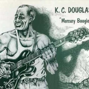 Album cover art for "Mercury Boogie" by K.C. Douglas Trio