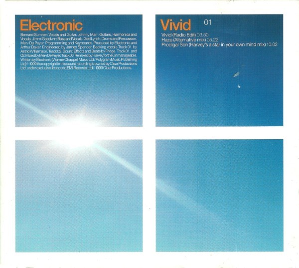 Album cover art for "Vivid" by Electronic
