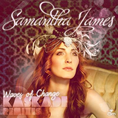 Album cover art for "Waves of Change (Kaskade Mix)" by Samantha James