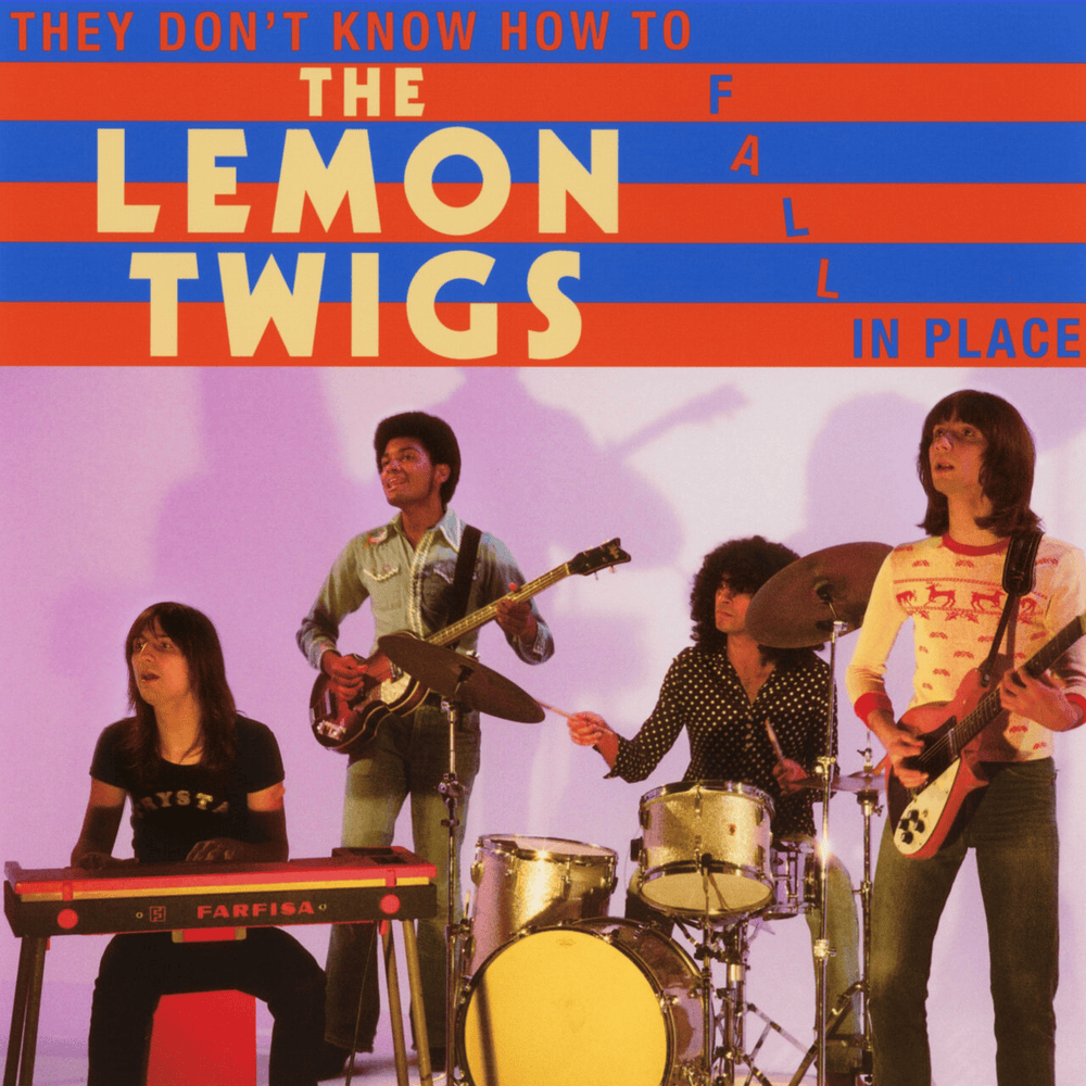 Album cover art for "They Don't Know How To Fall In Place" by The Lemon Twigs