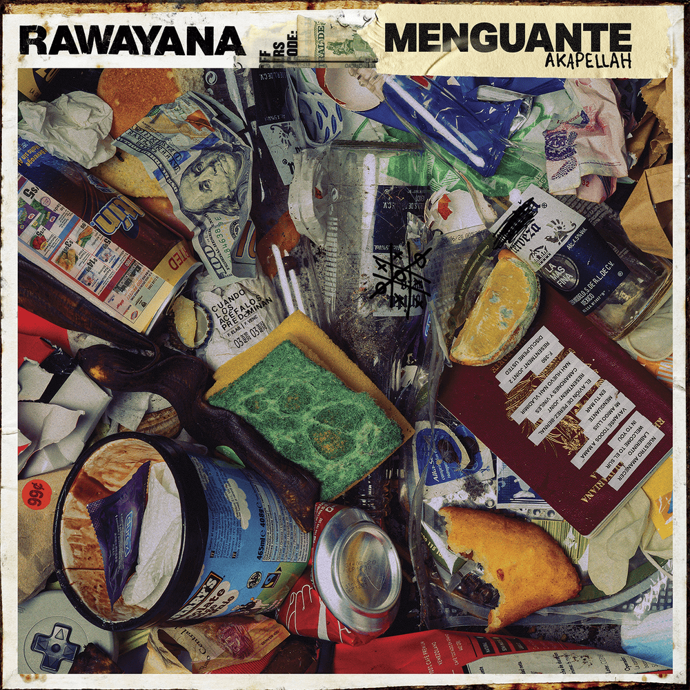 Album cover art for "Menguante" by Rawayana
