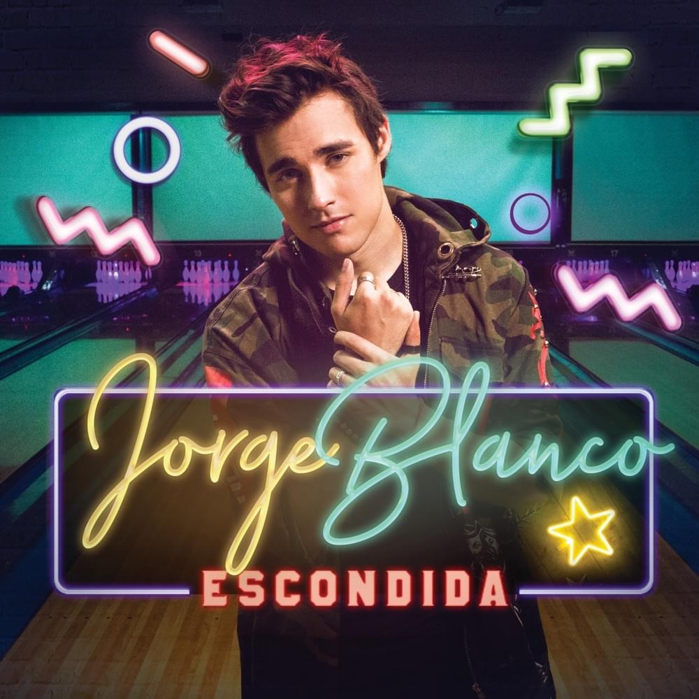 Album cover art for "Escondida" by Jorge Blanco