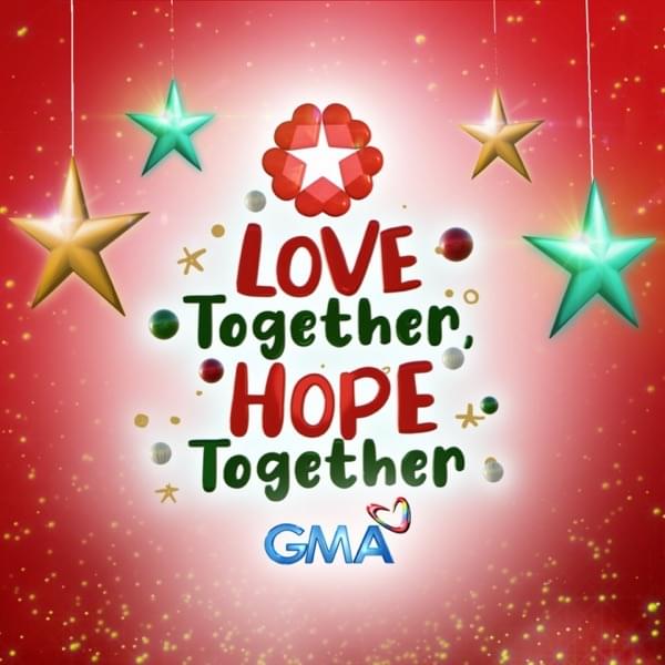 Album cover art for "Love Together, Hope Together" by Kapuso Singers