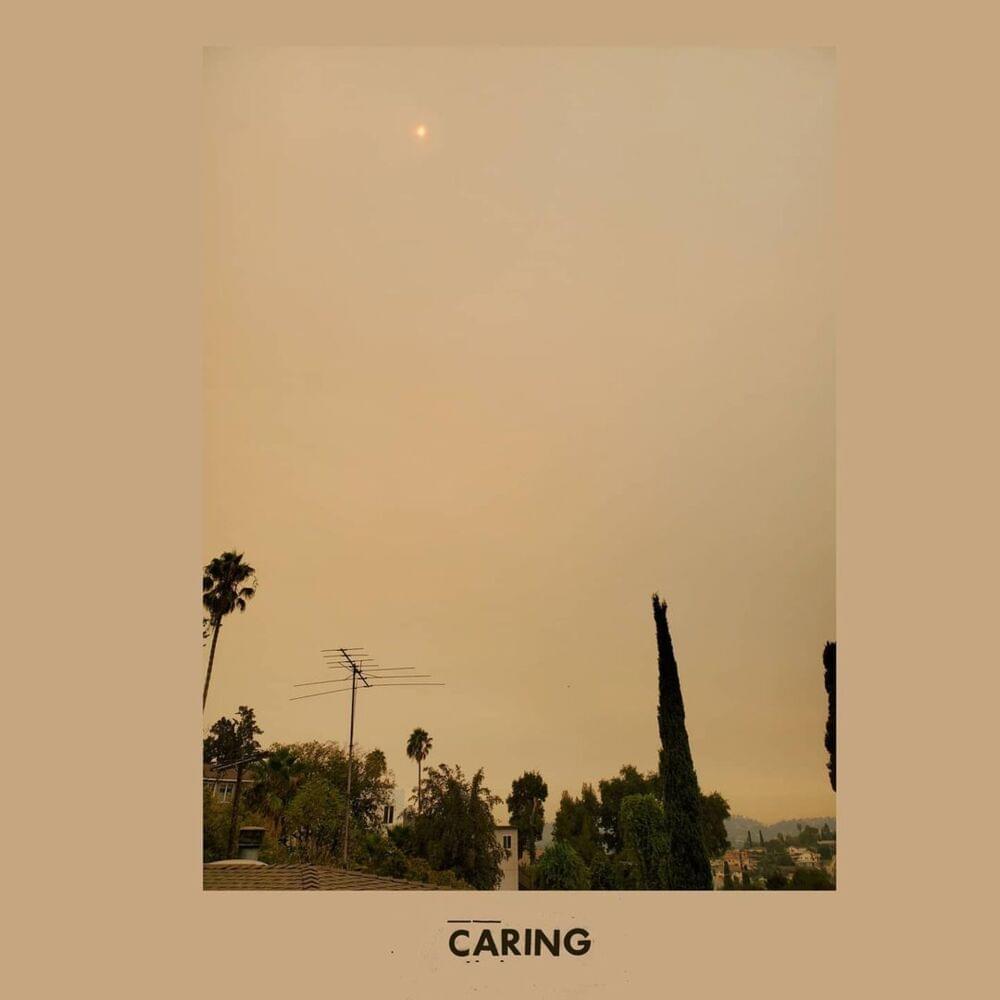 Album cover art for "CARING" by Jeff Rosenstock