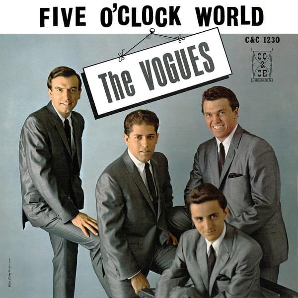 Album cover art for "Five O’Clock World" by The Vogues