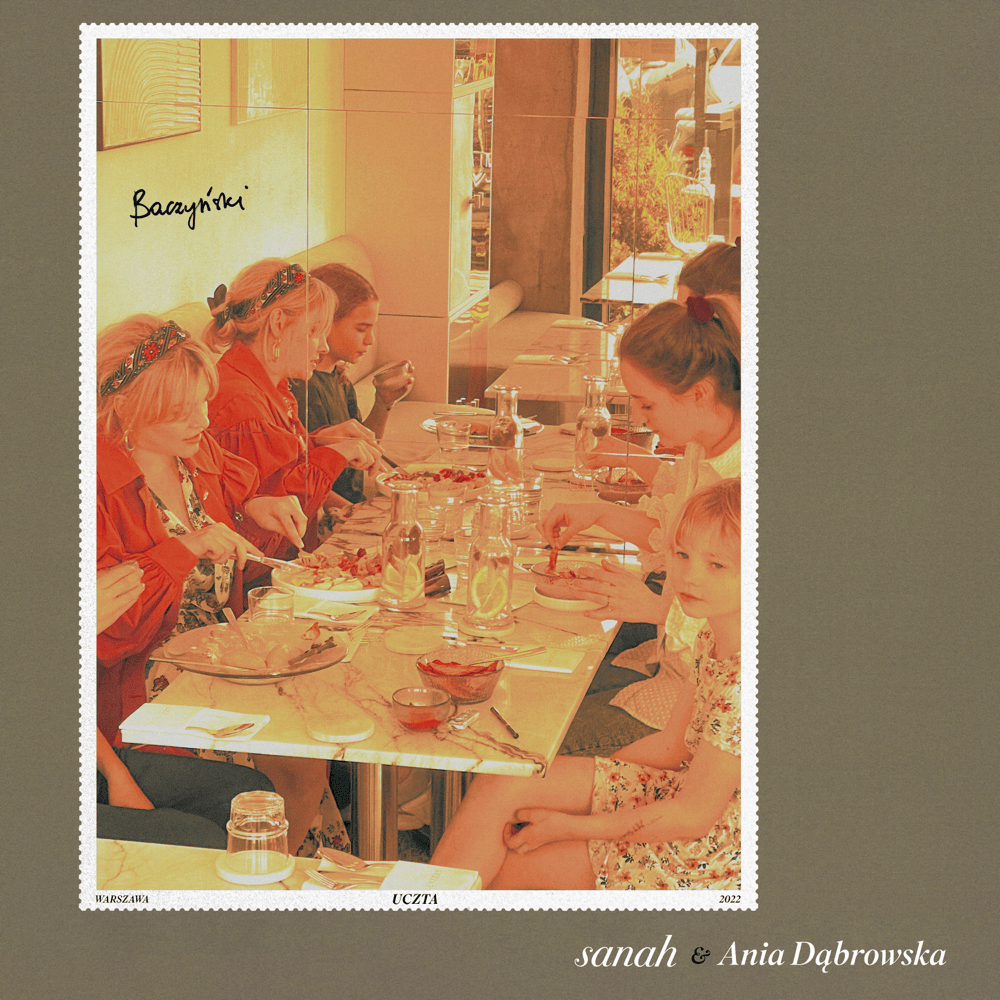 Album cover art for "Baczyński (Pisz do mnie listy)" by ​sanah & Ania Dąbrowska