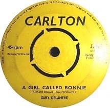 Album cover art for "A Girl Called Bonnie" by Gary Delamere