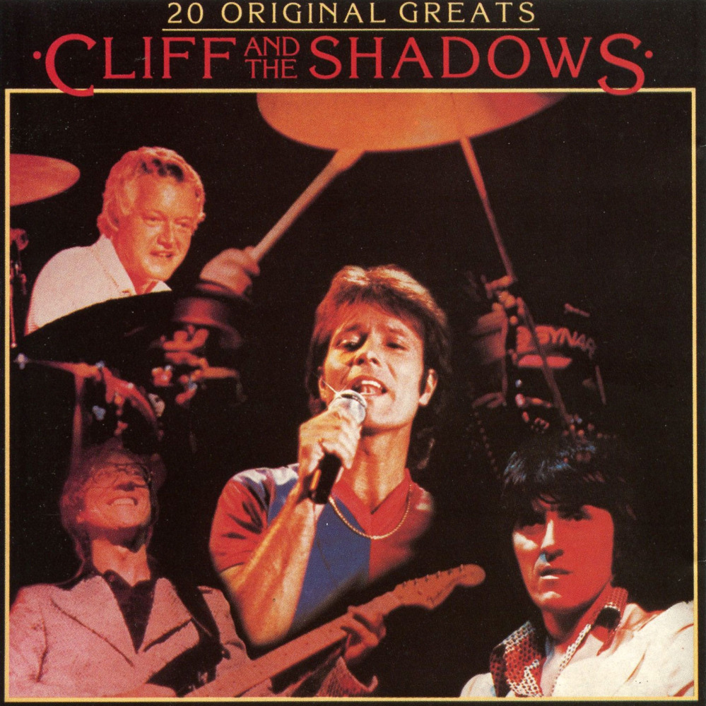 Album cover art for "Dancing Shoes" by Cliff Richard