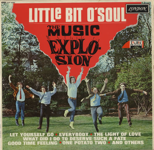 Album cover art for "Little Bit O’Soul" by The Music Explosion
