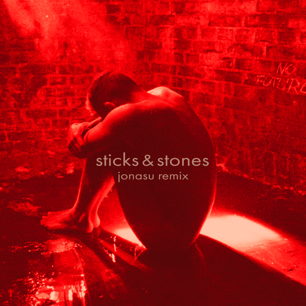 Album cover art for "Sticks & Stones (Jonasu Remix)" by Bravo Hits