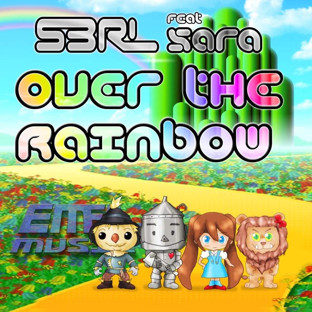 Album cover art for "Over The Rainbow" by S3RL & Sara (Sara Louise Harris)