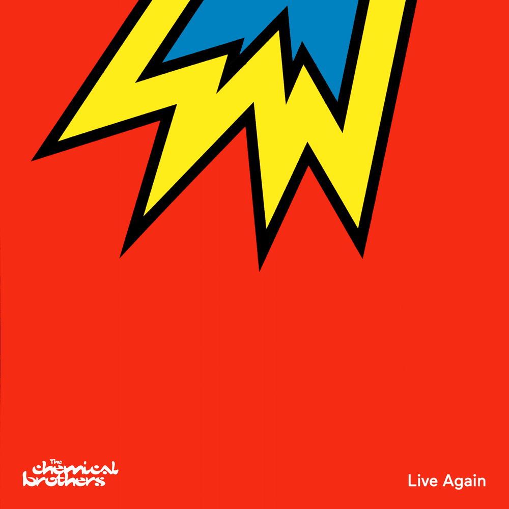 Album cover art for "Live Again" by The Chemical Brothers & Halo Maud