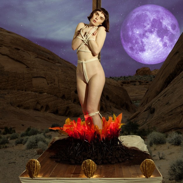 Album cover art for "Build a Fire" by Young Ejecta