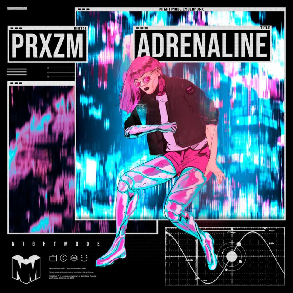 Album cover art for "Adrenaline" by PRXZM