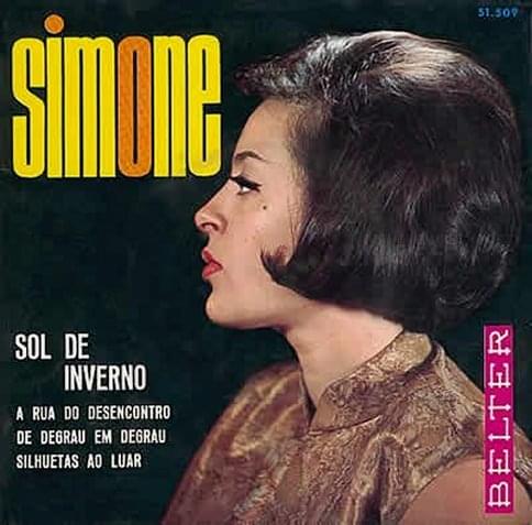 Album cover art for "Sol de inverno" by Simone de Oliveira