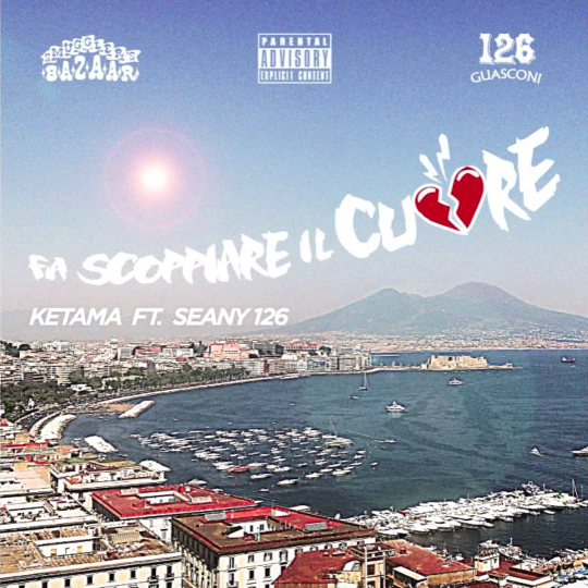 Album cover art for "Fa scoppiare il cuore" by Ketama126 & Pretty Solero