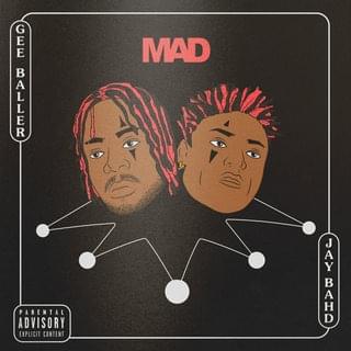 Album cover art for "MAD" by Gee Baller & Jay Bahd