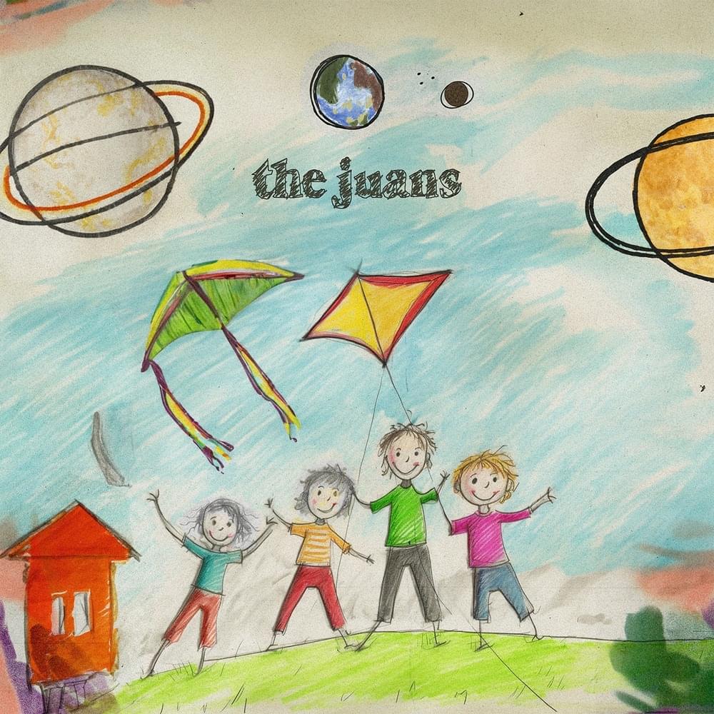 Album cover art for "Flying Kites" by The Juans