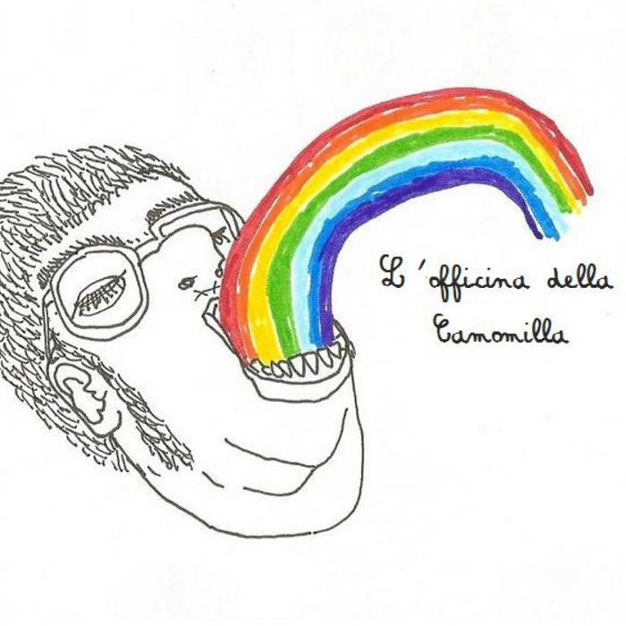Album cover art for "Dai graffiti del mercato comunale (demo versione 1)" by L’Officina della Camomilla