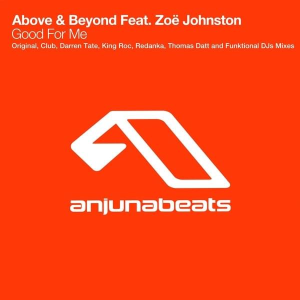 Album cover art for "Good for Me (Above & Beyond Club Mix)" by +Mas Label & Zoë Johnston