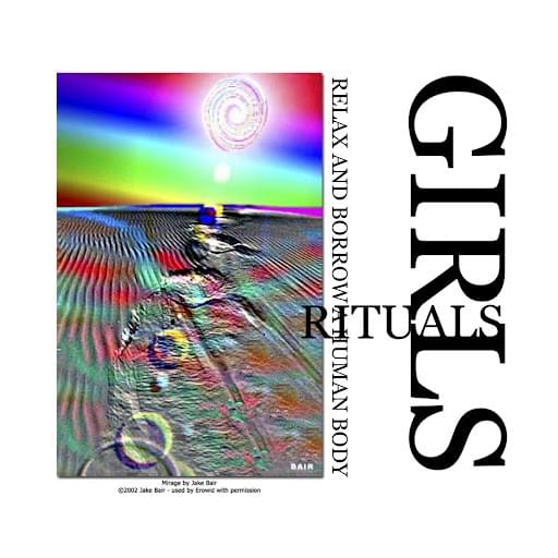 Album cover art for "Relax and Borrow a Human Body" by Girls Rituals