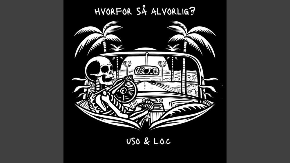 Album cover art for "Hvorfor Så Alvorlig?" by USO