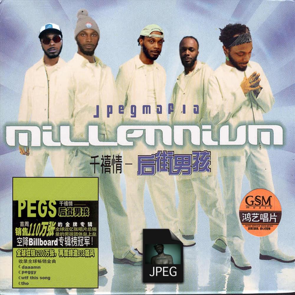 Album cover art for "Millennium Freestyle" by JPEGMAFIA