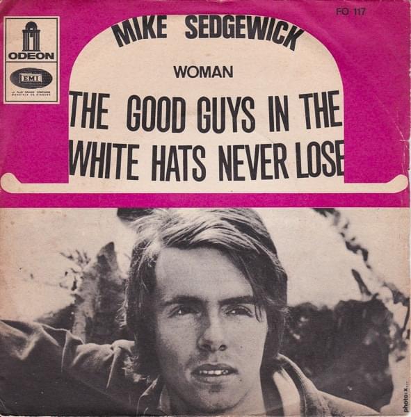 Album cover art for "The Good Guys in the White Hats Never Lose" by Mike Sedgewick