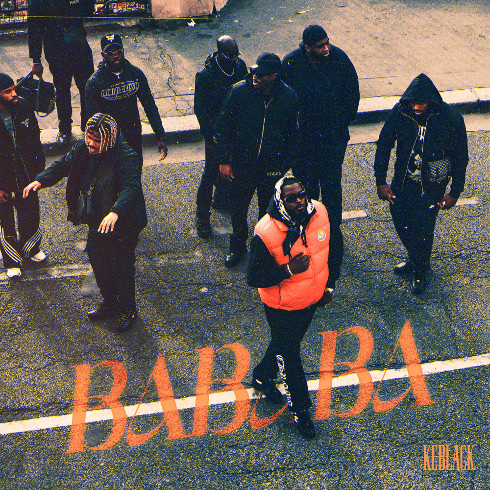 Album cover art for "Bababa" by KeBlack