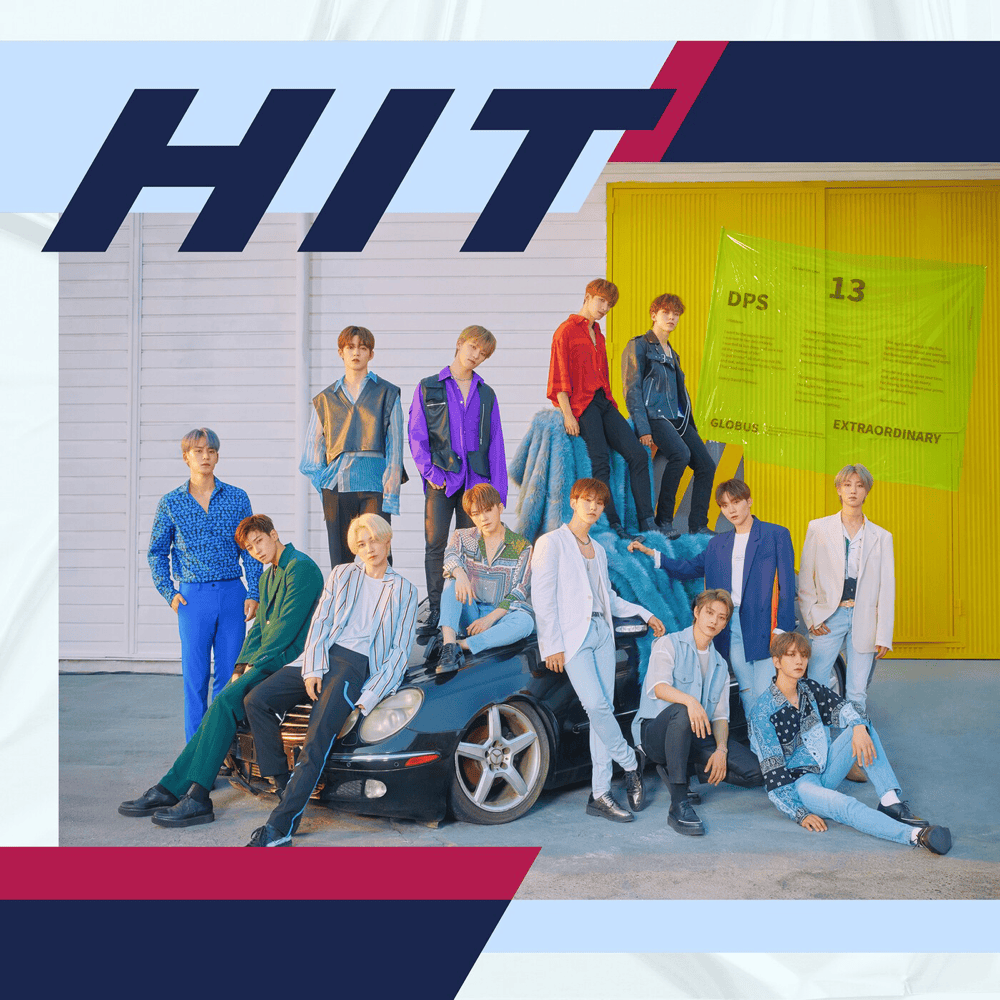 Album cover art for "HIT" by SEVENTEEN (세븐틴)