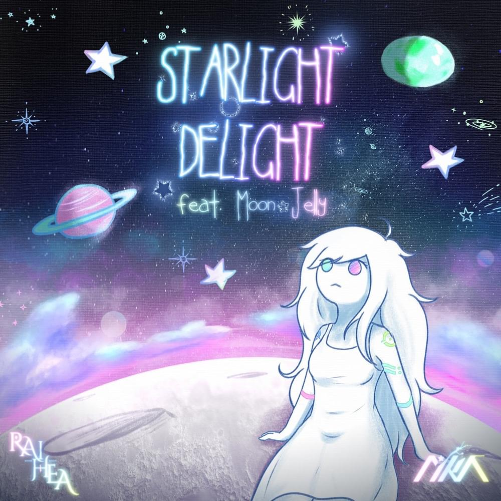 Album cover art for "Starlight Delight" by Aika (EDM) & Moon Jelly