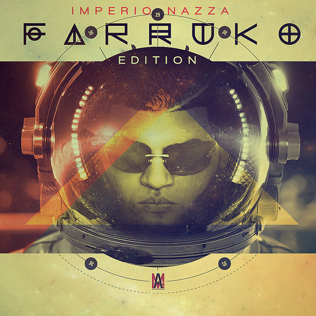 Album cover art for "Excusas" by Farruko & Dayane