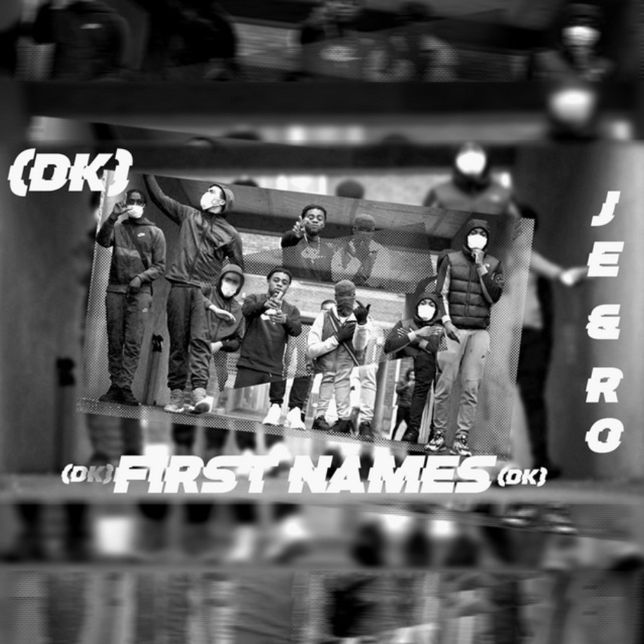 Album cover art for "First Names" by R.O (Young Jack)