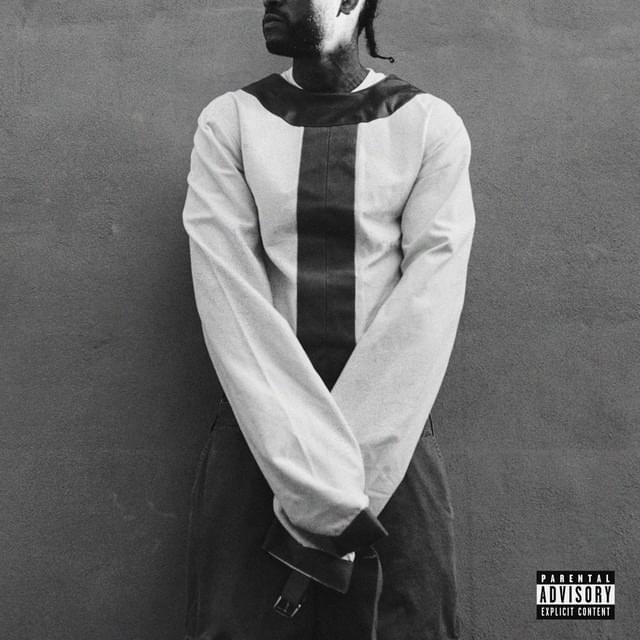 Album cover art for "Bottega Trunks" by Dave East & Stove God Cooks