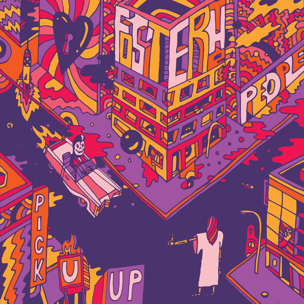 Album cover art for "Pick U Up" by Foster the People