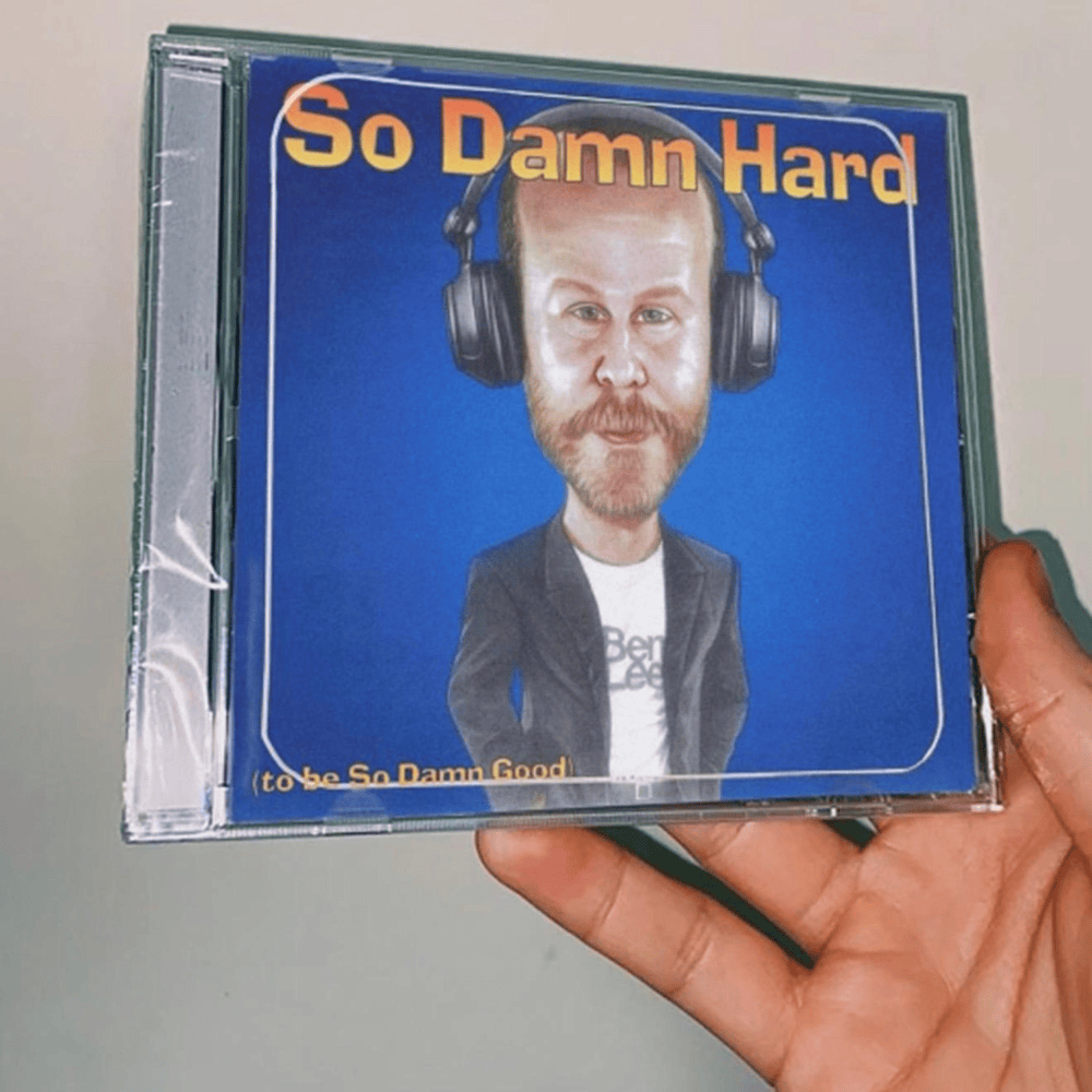 Album cover art for "So Damn Hard (to be So Damn Good)" by Ben Lee