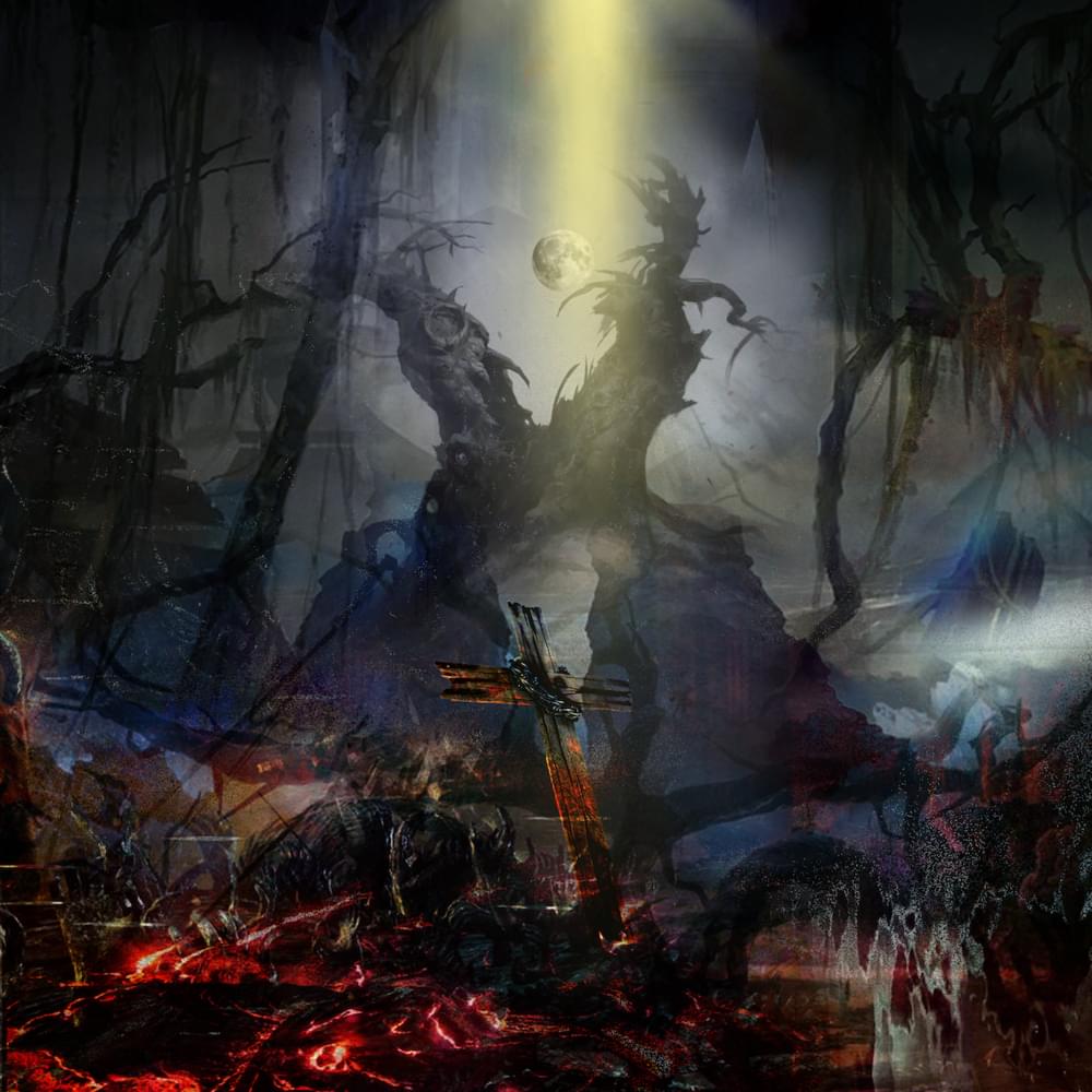 Album cover art for "REQUIEM" by SANTAWORLDVIEW